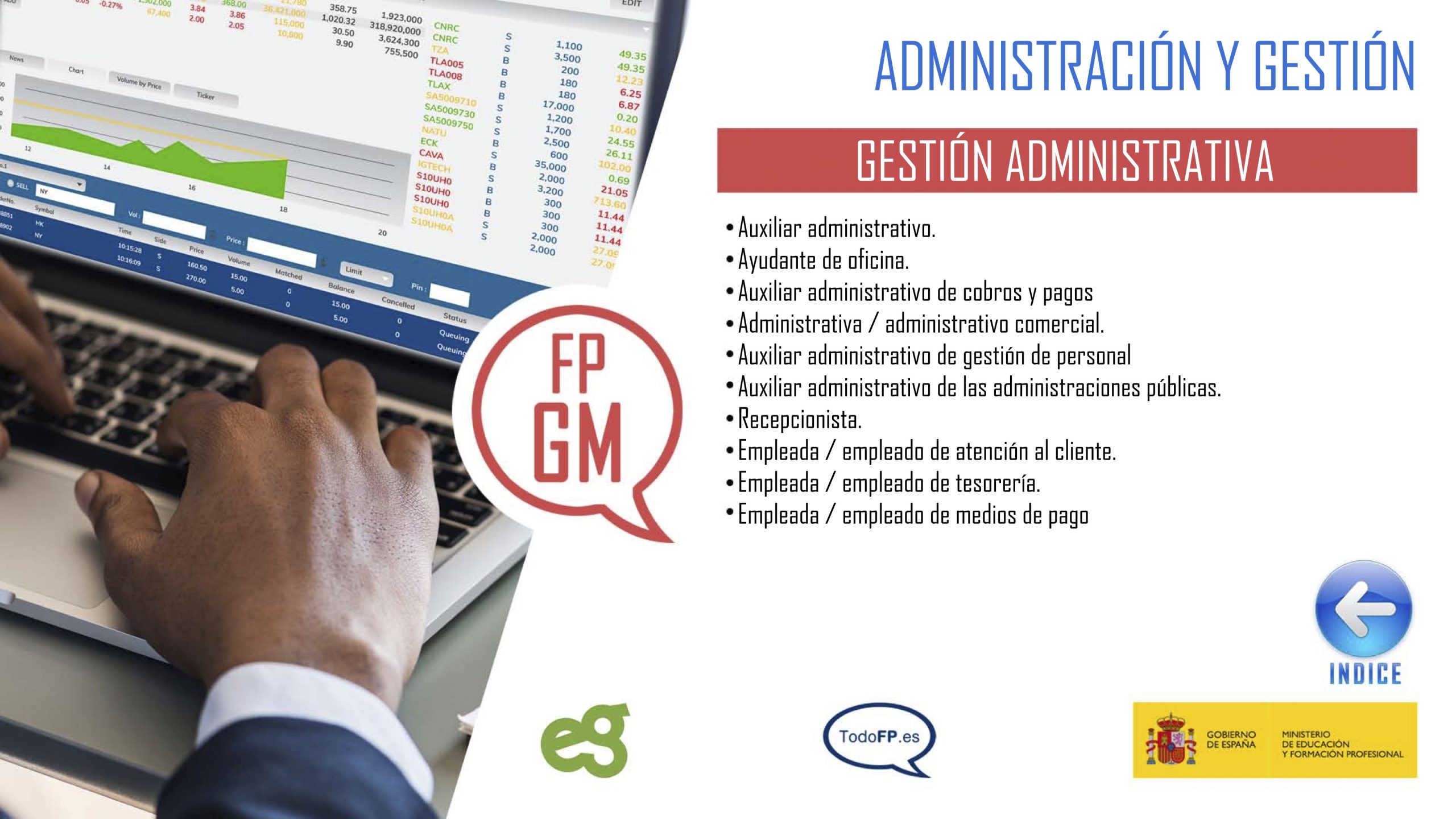 Administracion y gestion administrativa - FP Grado Medio